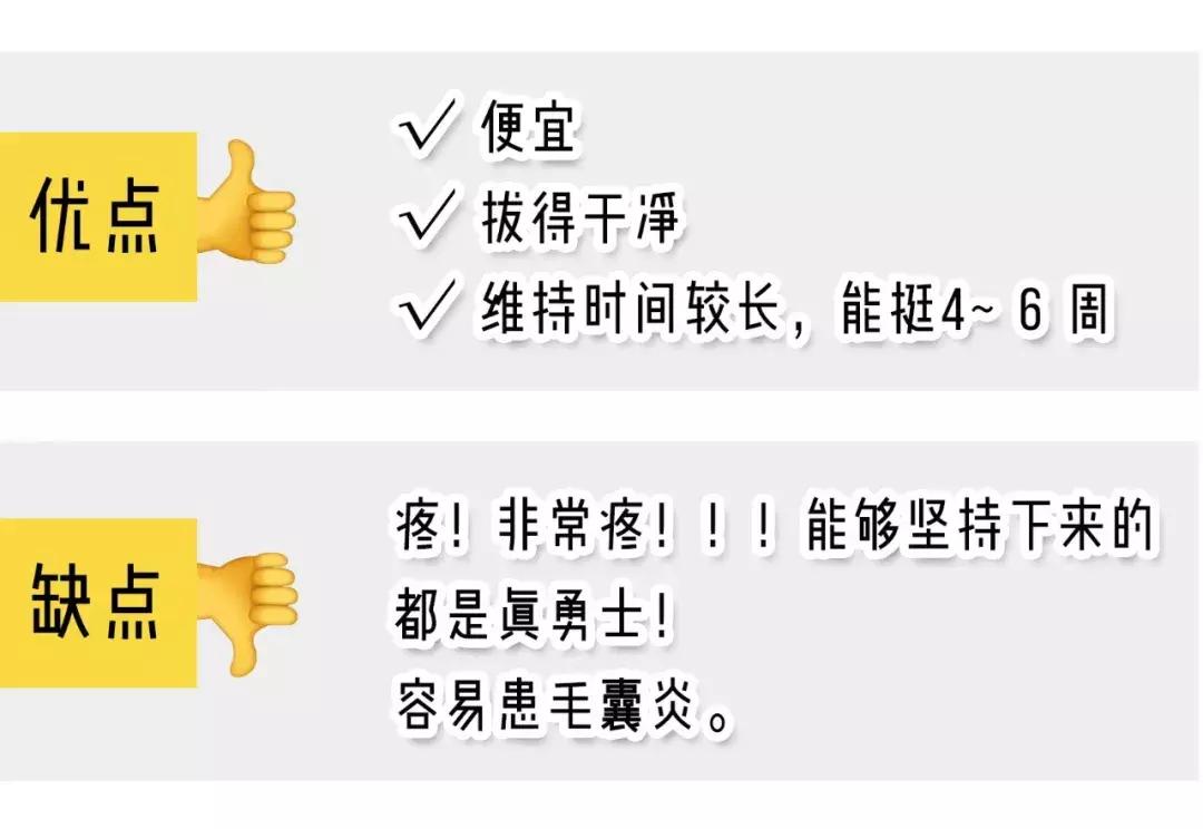 脱毛最好的方法目前最有效的,比较有效的脱毛方法