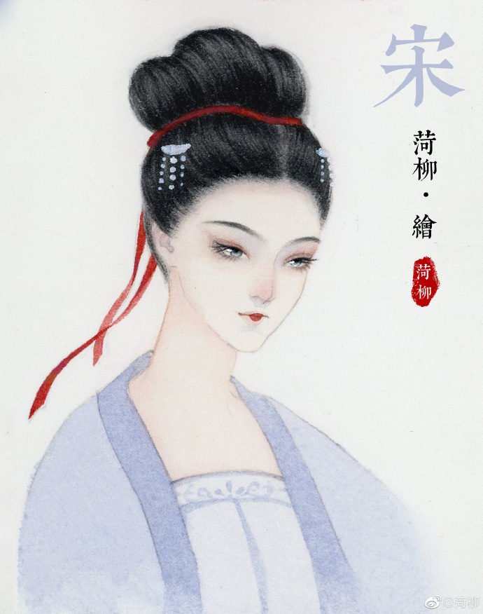 古风壁纸女生暗黑冷艳霸气九尾狐,唯美古风人物手机壁纸图片