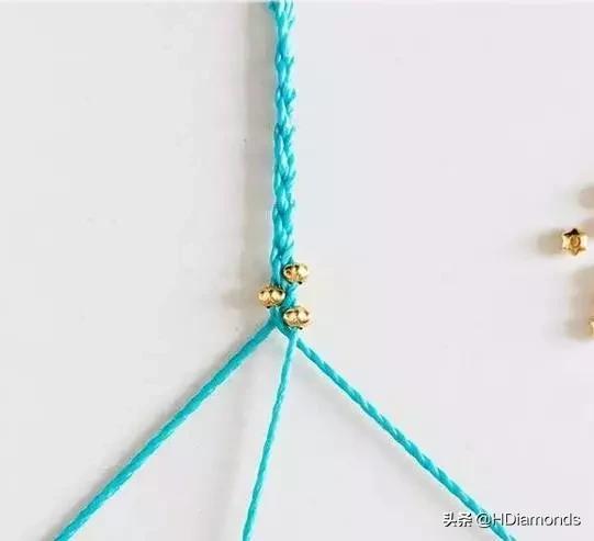 10颗转运珠手绳编法,2021转运珠手绳编法