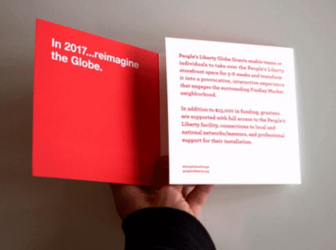 招生三折页设计,富有高级感的三折页设计