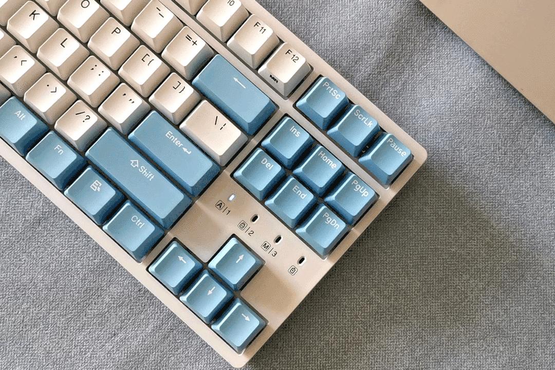 机械键盘杜伽红轴,杜伽银轴机械键盘评测