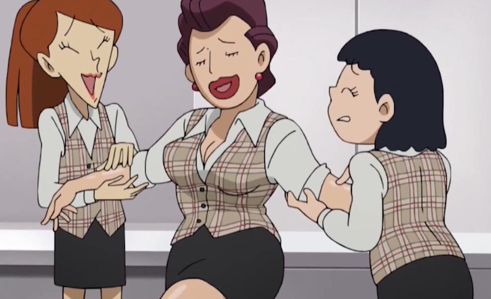 笑面推销员女生,笑面推销员大胖女孩