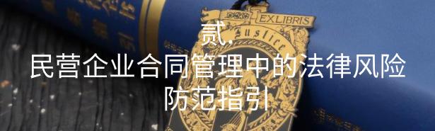 民营企业常见法律风险与防范措施,民营企业防范经营法律风险60条