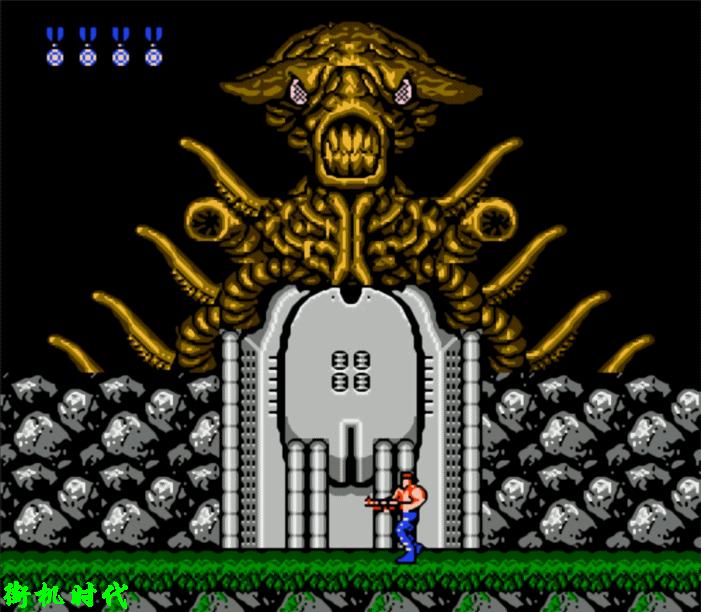 80后的回忆红白机魂斗罗,小时候玩红白游戏机的经历