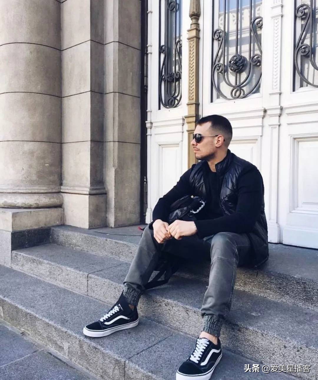 vans鞋子搭配男生初春,初春vans鞋子