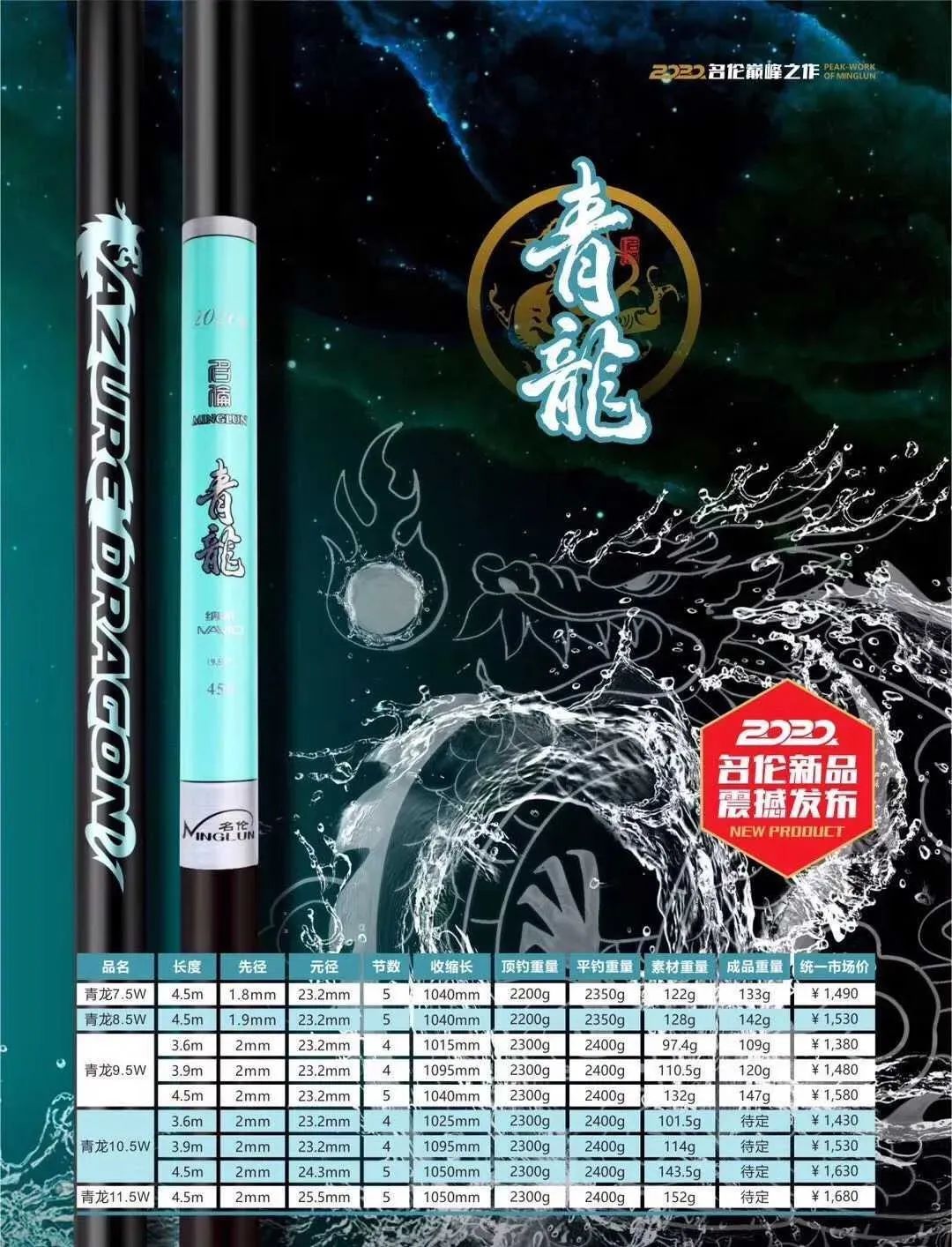 几款今年很火的黑坑竿,有何过人之处?