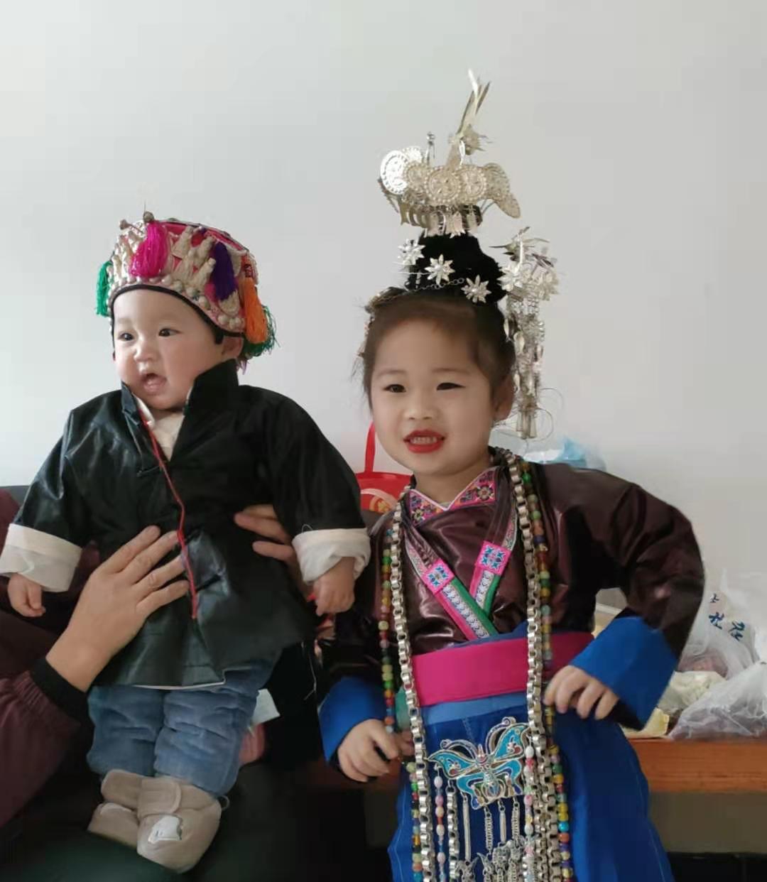 凯里侗族服饰儿童,贵州从江侗族服饰