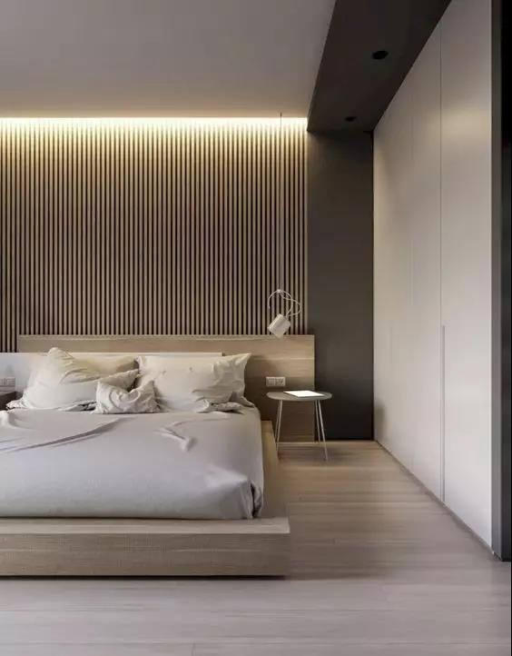 小卧室不用床只用床垫,房间只放一个床垫睡