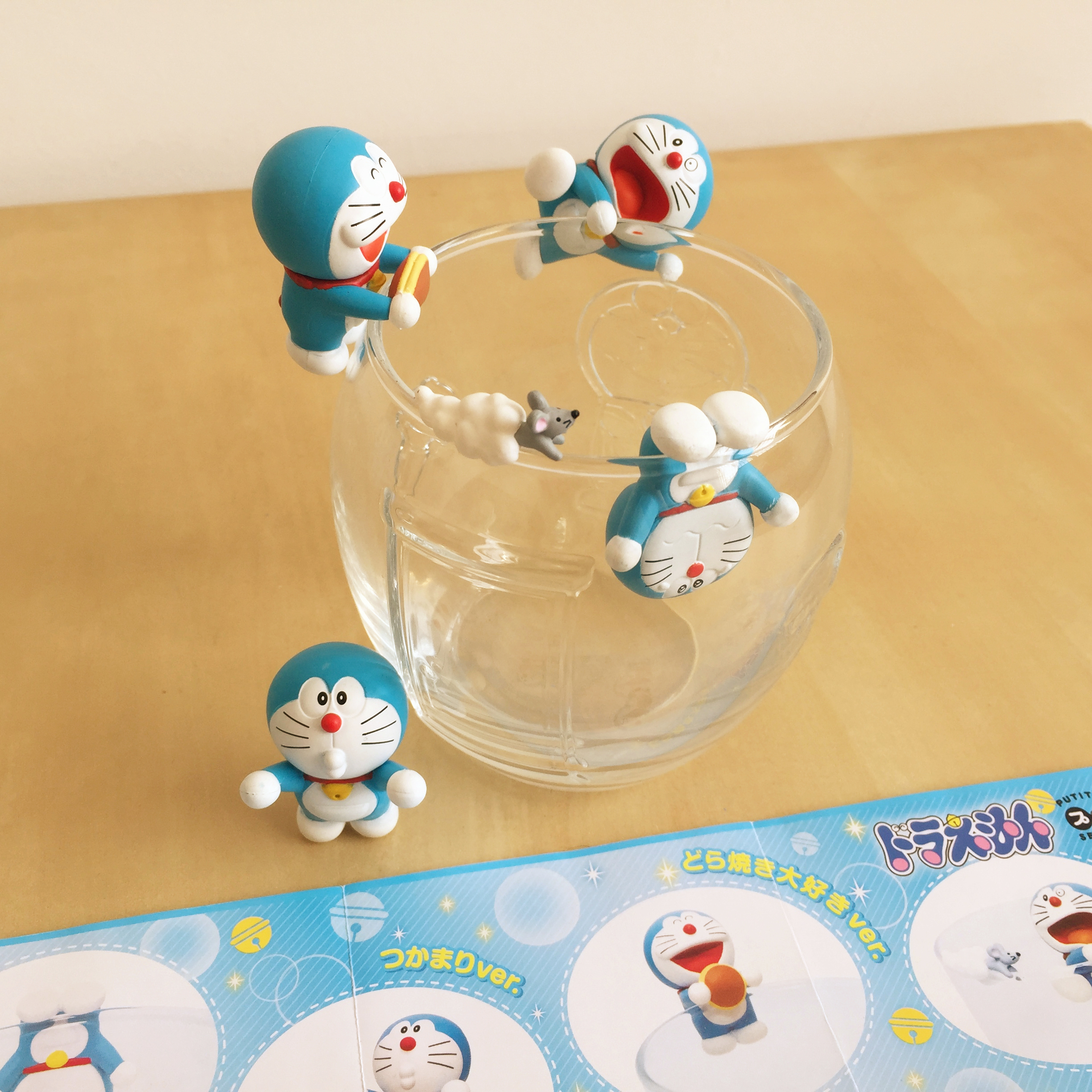 玩具测评丨PUTITTO奇谈俱乐部哆啦a梦杯沿玩偶(第一弹)