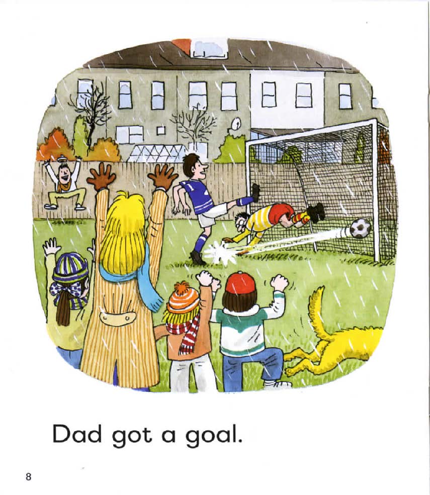 牛津阅读树一级绘本读物《Goal》