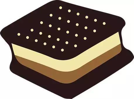 风靡全球的冰淇淋三明治,马卡龙冰淇淋三明治草莓蛋糕