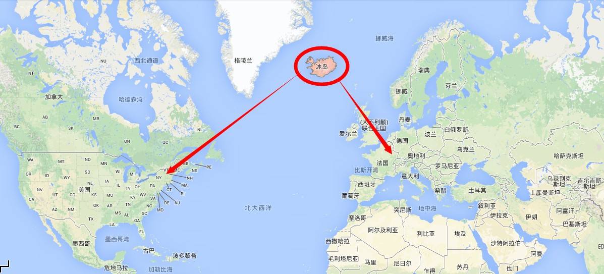 冰岛和格陵兰岛相反吗,冰岛和格陵兰岛的名字来历
