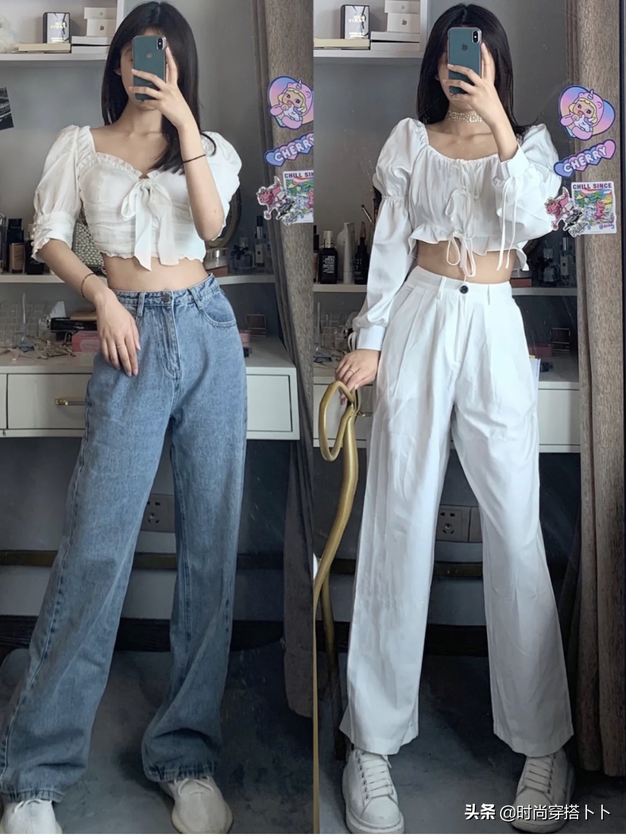 夏天手臂粗穿什么袖型好看,手臂太粗不敢穿短袖