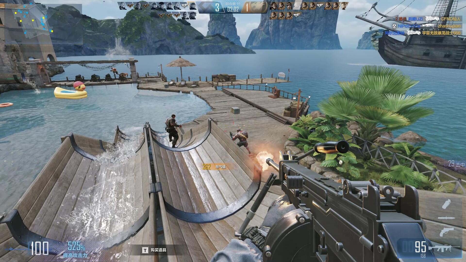 cfhd生化模式怎么快速丢生化雷,cfhd生化酒店点位