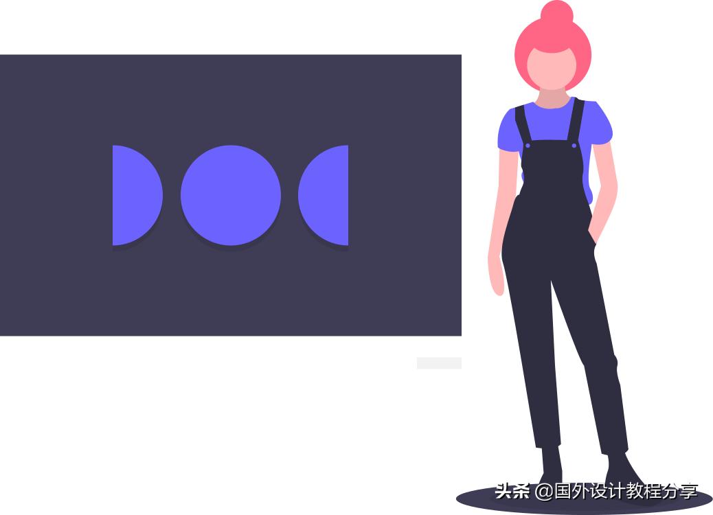 扁平矢量插画教程,矢量扁平插画怎么画