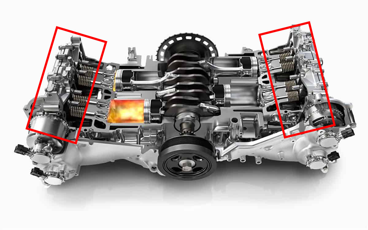 水平对置快吗,水平对置四缸发动机优缺点