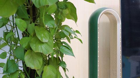 大宇无叶电风扇滤网正反面,大宇空气净化器无叶风扇