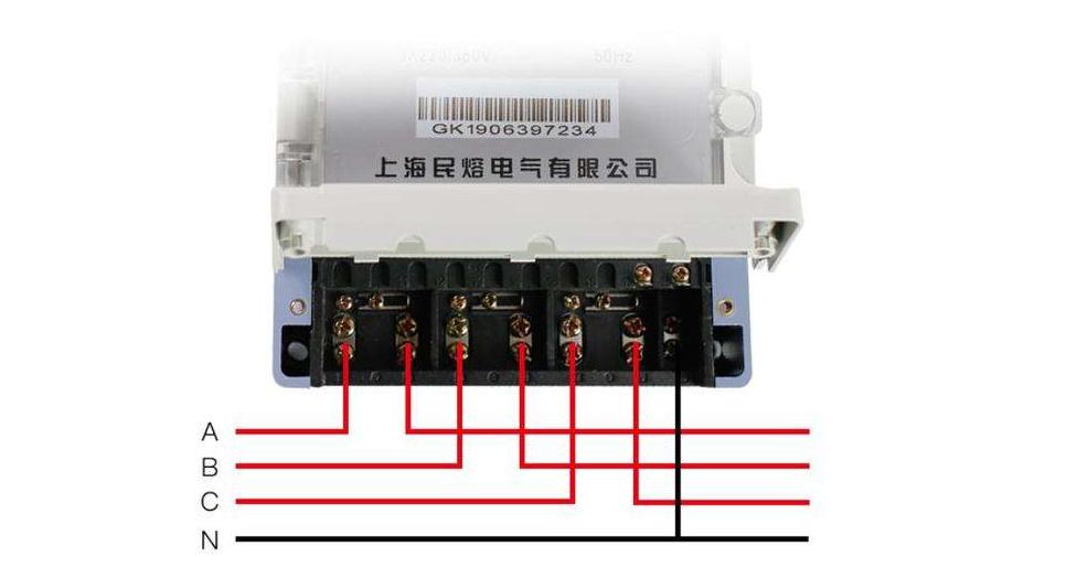 三相电表接线怎么看线路图,怎么看三相电表接线