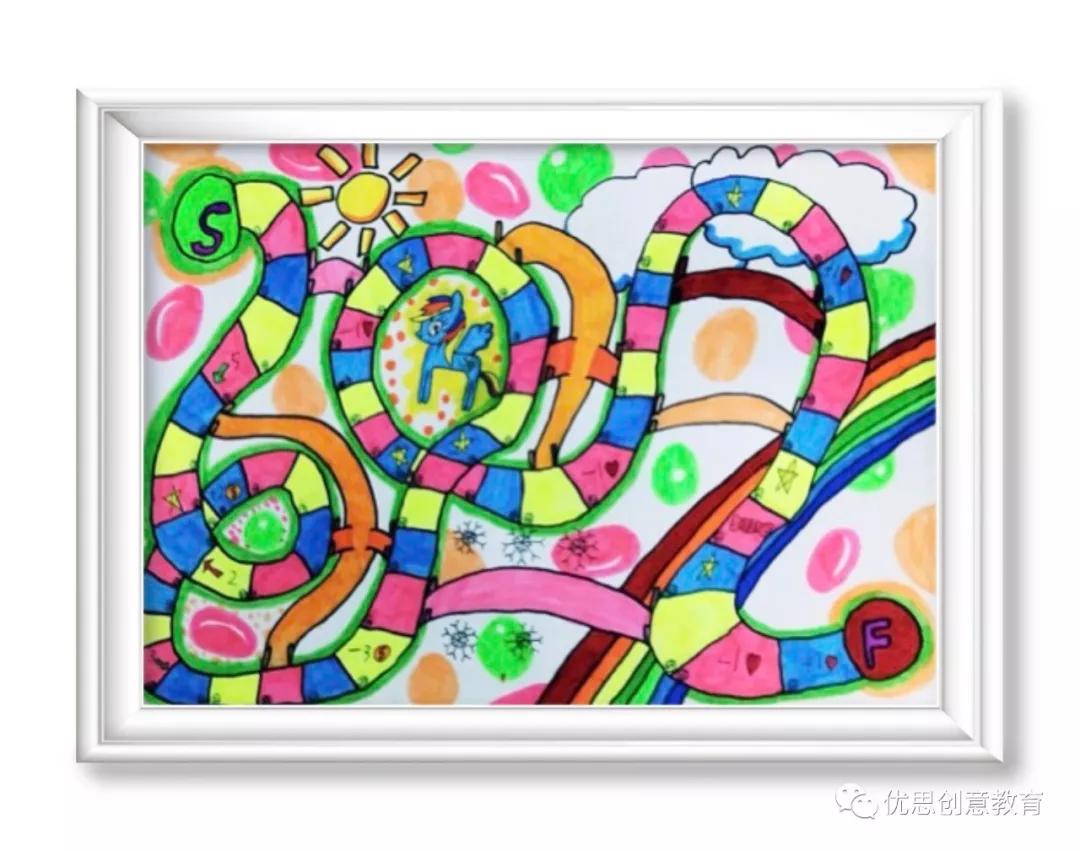 优思创意绘画,优思创意美术作品