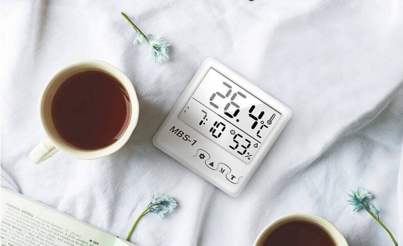 精准温度湿度计家用高档,高档温湿度计家用高精度室内超薄