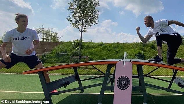 贝克汉姆大儿子球技,贝克汉姆成名瞬间