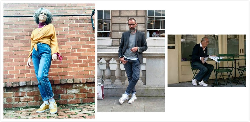 高帮帆布鞋经典款和复古款,经典不过时的潮流单品高帮帆布鞋