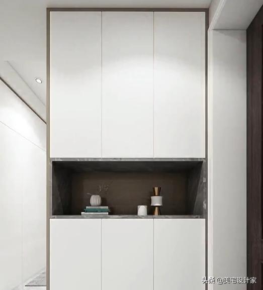 进门过道窄鞋柜挡门口怎么解决,入户鞋柜有点嫌堵怎样来优化