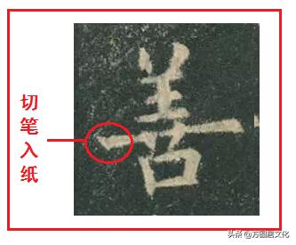 书法逆锋笔法是什么,实笔画和虚笔画