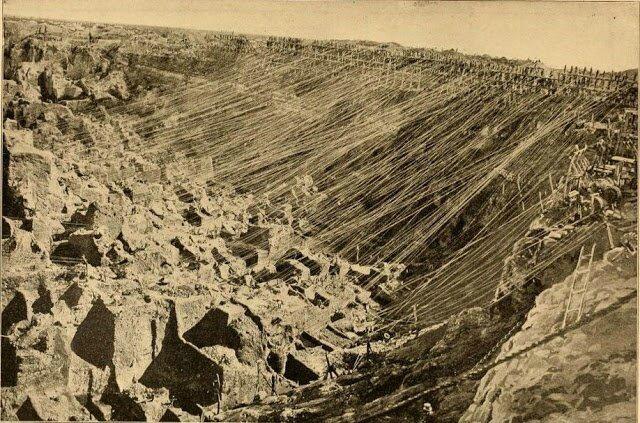 金伯利钻石矿坑地图,金伯利钻石矿在哪里