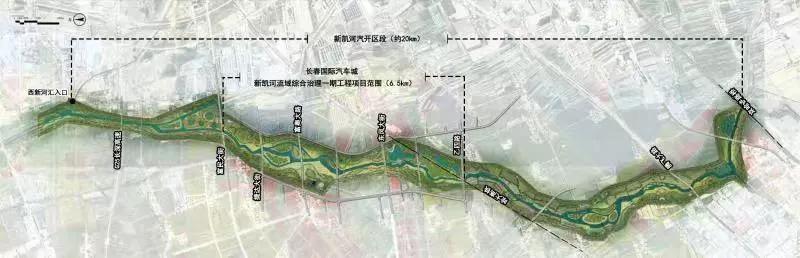 长春母亲河,长春市二次供水改造工程