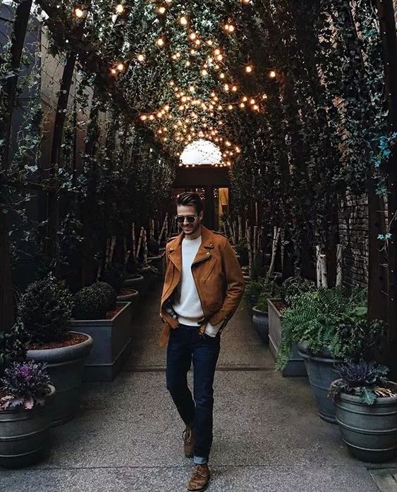 男人穿上工装,男人穿着打扮有品位