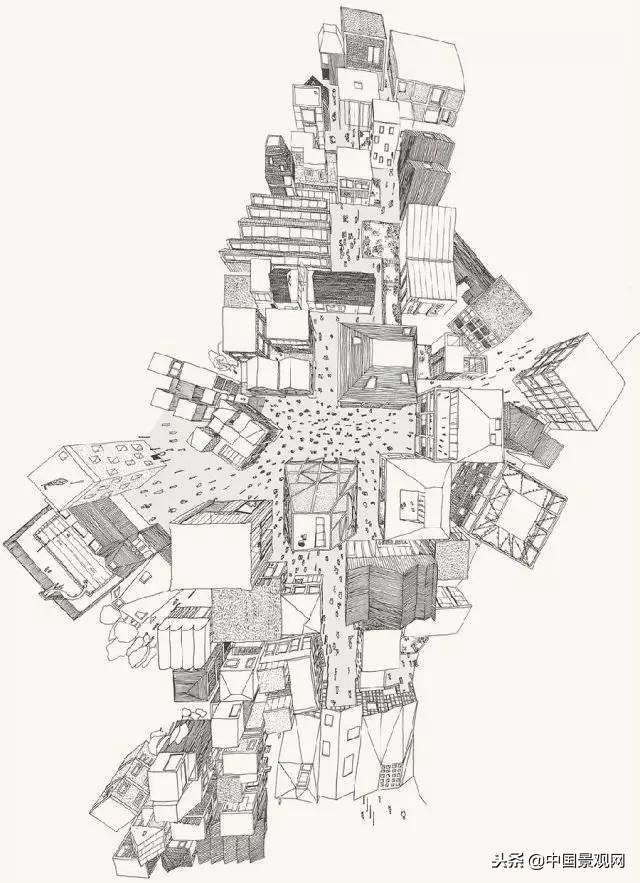 景观场地分析图制作,别墅庭院场地分析图