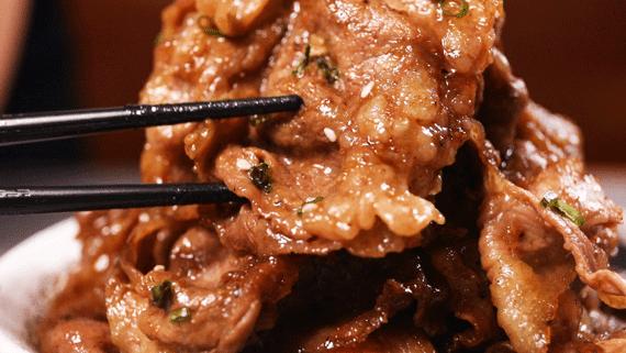 澳洲肥牛丼饭,爆辣牛丼饭