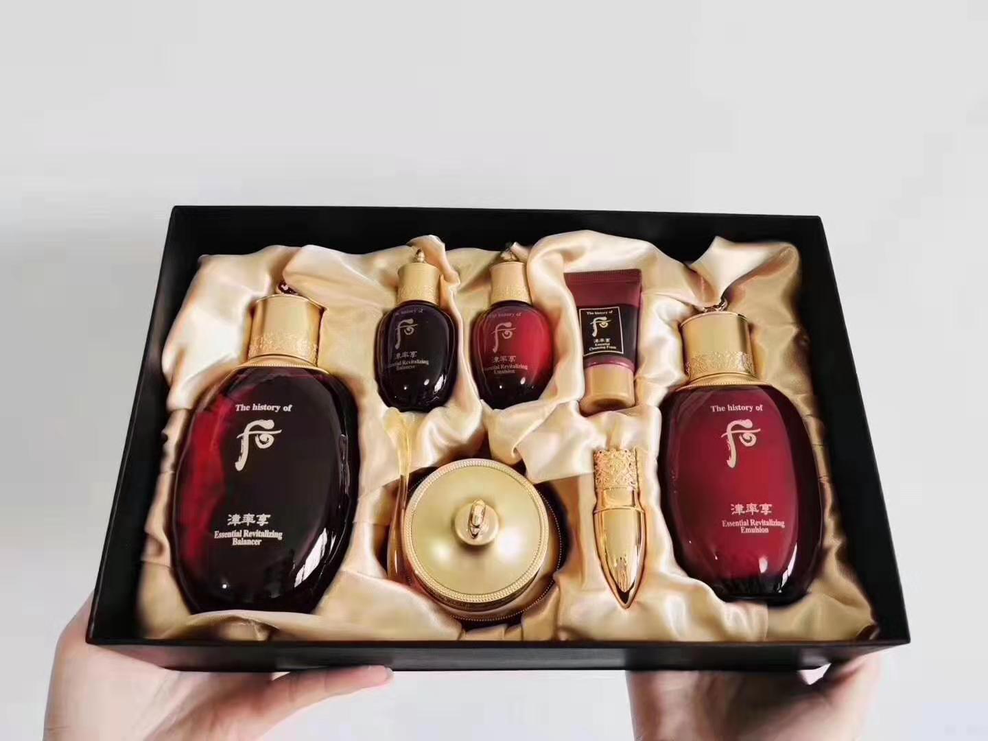 whoo后精华套盒,whoo粉色套盒使用介绍