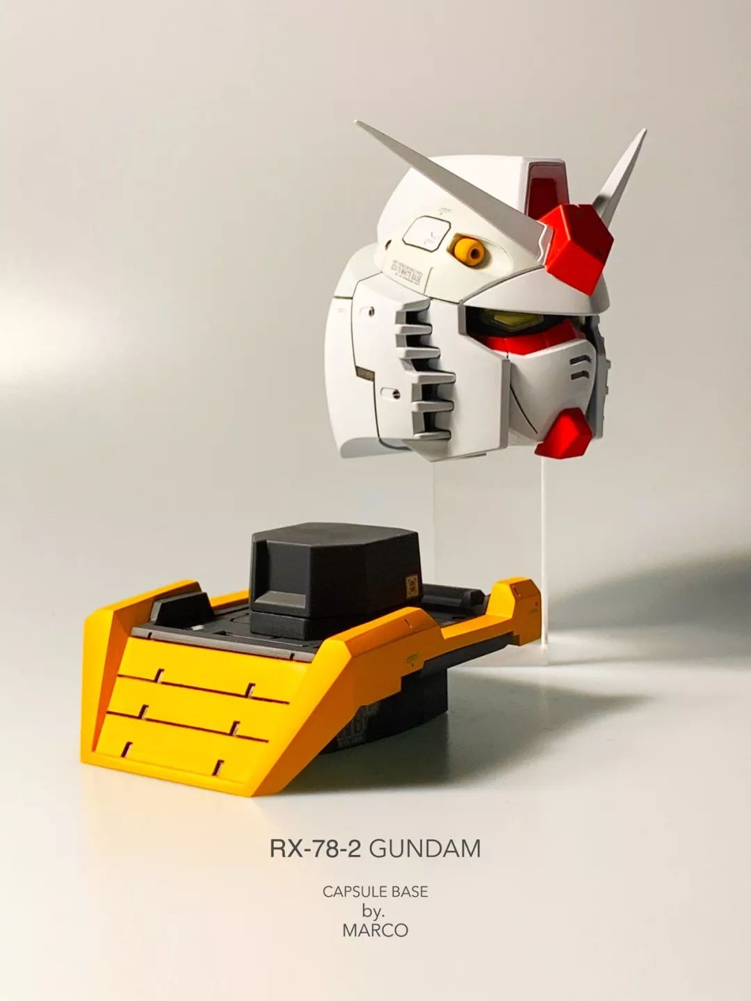 顶级高达模型自制,自制高达石像模型