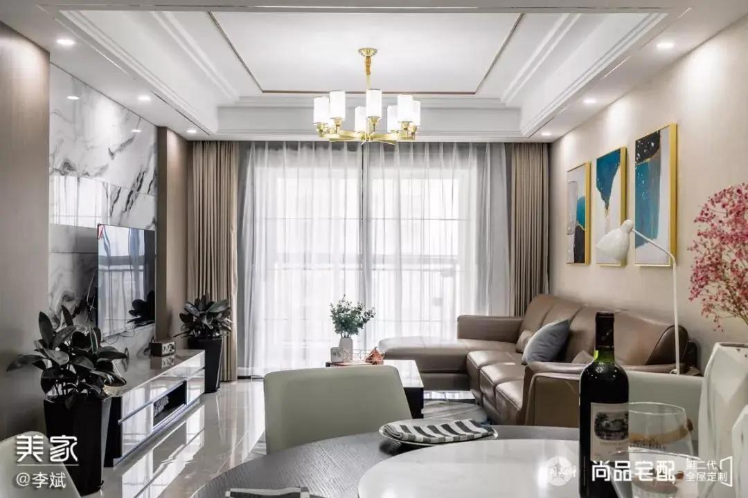 三房一厅装修风格灰色,房屋设计装修三室一厅灰色