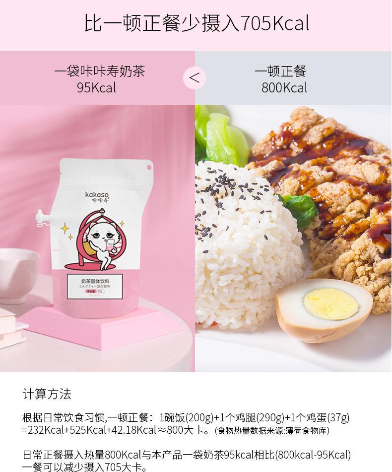 征服了半个办公室的咔咔寿奶茶，减肥不想运动，就从嘴上下文章吧