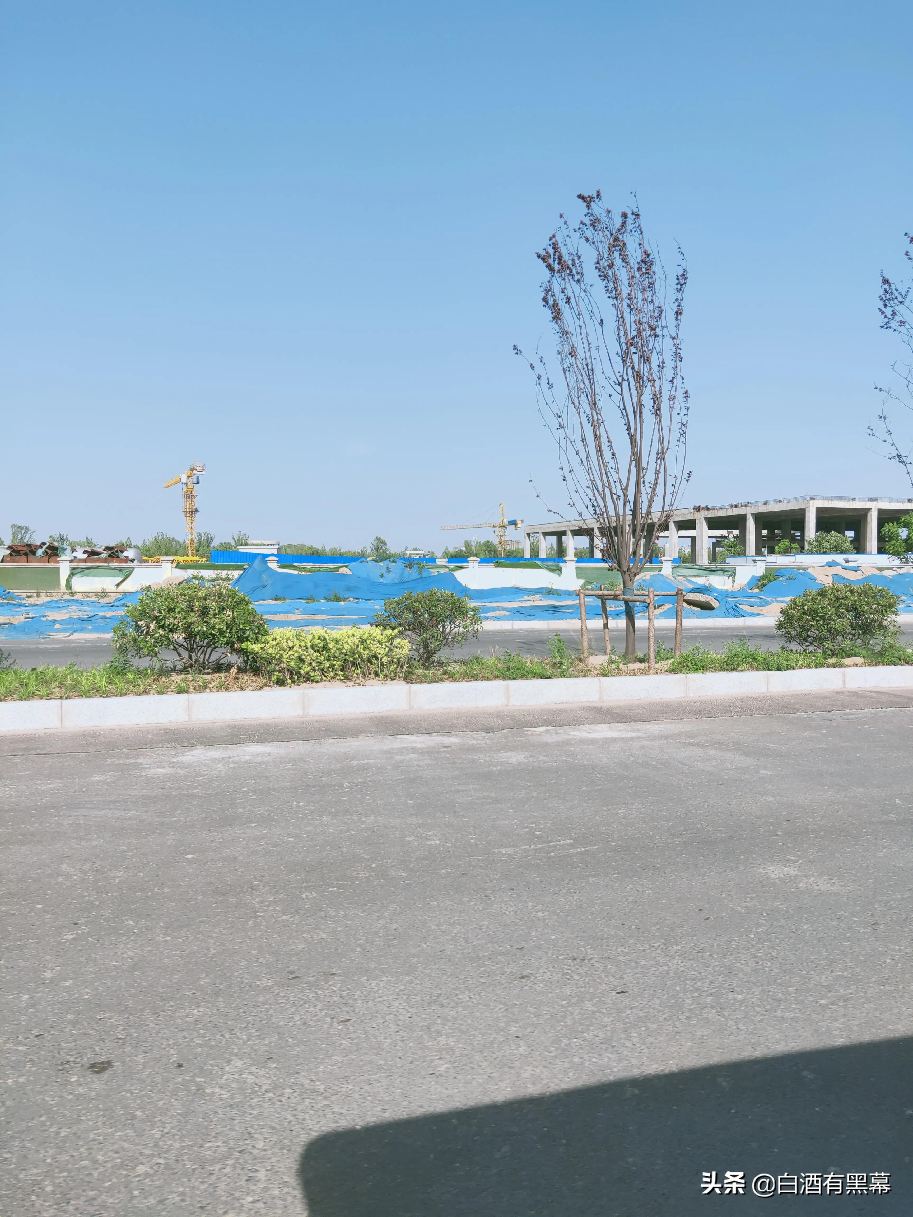 开封恒大童世界现状航拍,开封童世界恒大文化旅游城