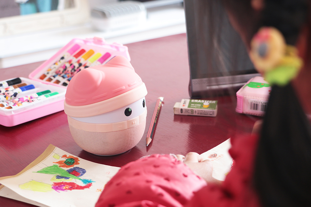 让孩子从小就听好声音，阿希莫双子猫儿童智能音箱