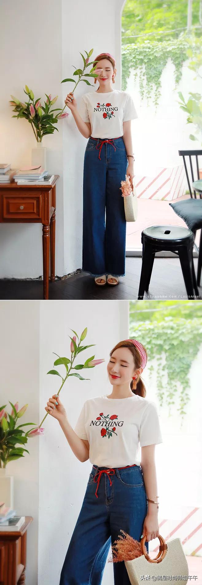 永不过时的百搭时尚单品牛仔裤,百搭镶钻牛仔裤