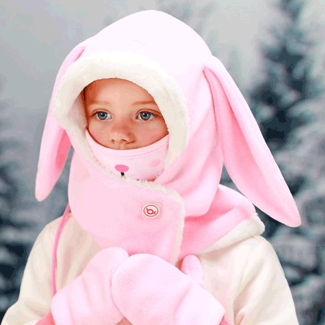 舒适柔软轻巧的宝宝冬季帽子推荐,韩国宝宝帽子1-3岁冬