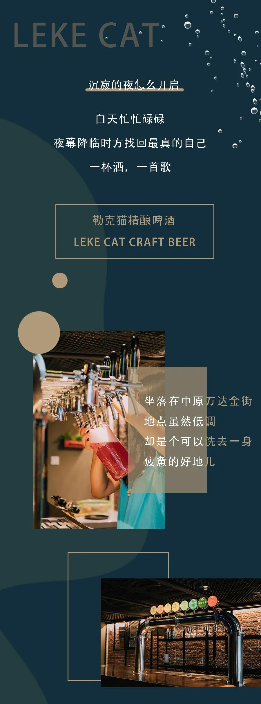失眠企鹅精酿酒馆中原万达店,精酿酒馆万达金街店