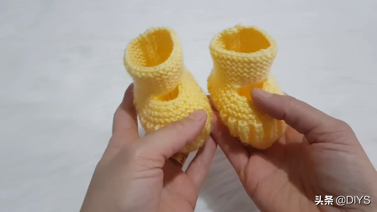 宝宝袜套编织教程,编织宝宝袜套