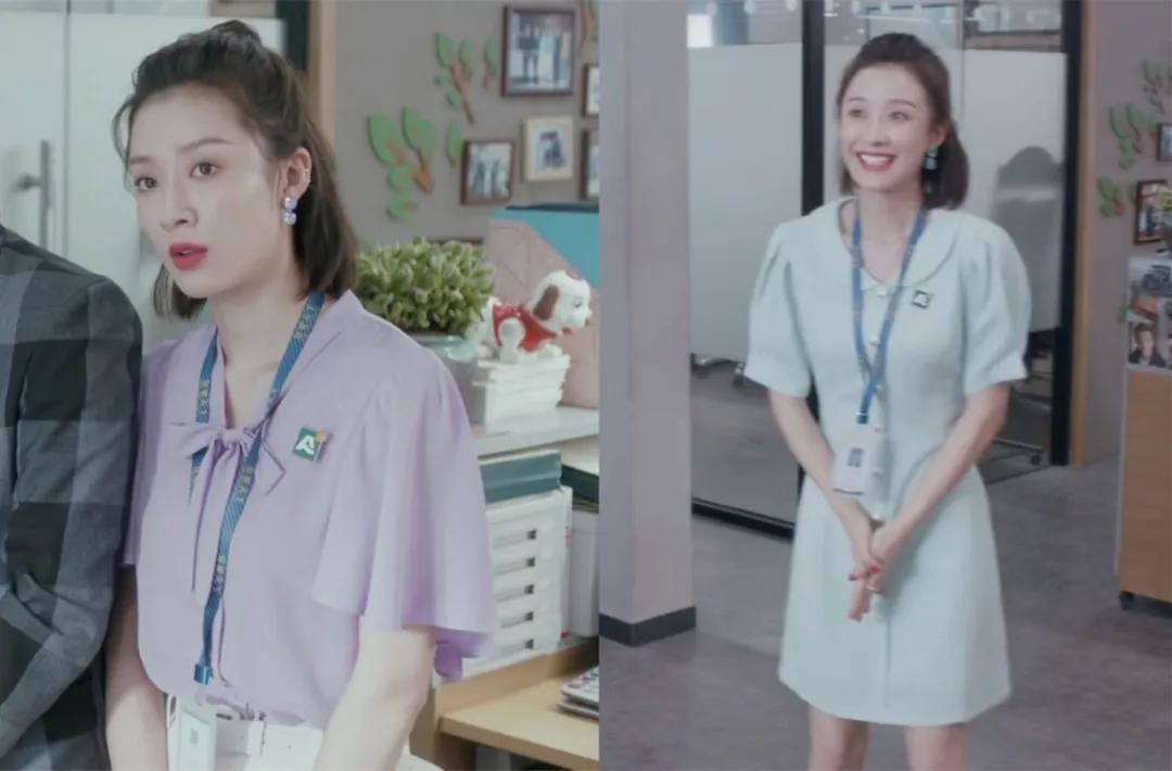 《安家》职场穿搭 | 孙俪素雅，闪闪活泼，知否仙气