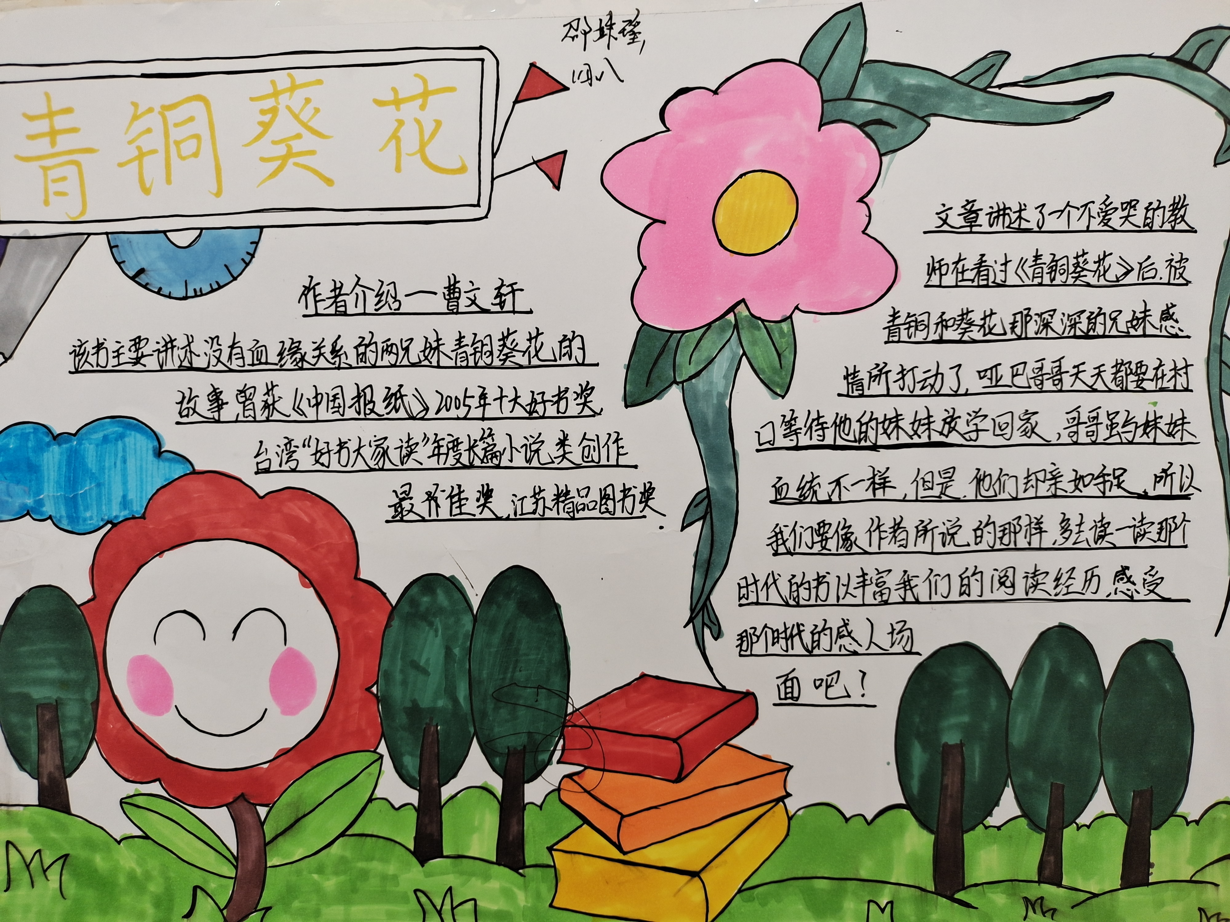 薛城区临山公园手抄报,薛岗小学开展庆六一黑板报评比