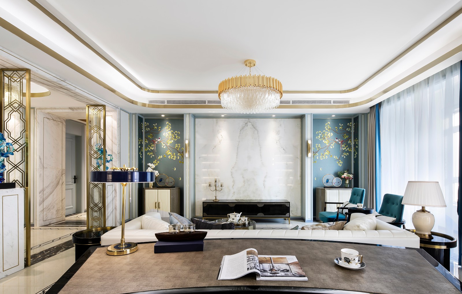 450平轻奢大宅彰显品位生活,360平轻奢大宅