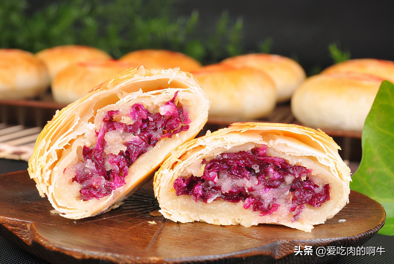 鲜花饼的制作方法简单又好吃,鲜花饼的饼皮怎么做绵软