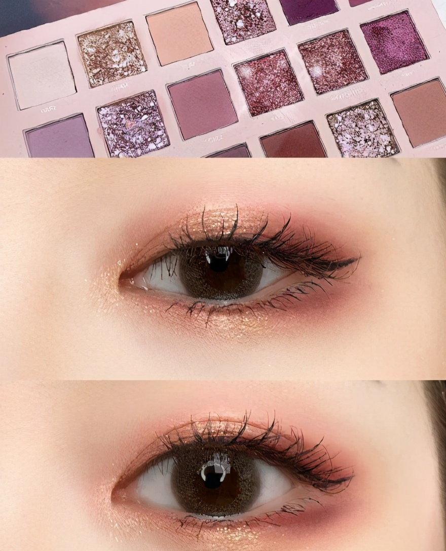 眼影绝美图,春意盎然绿色系眼影