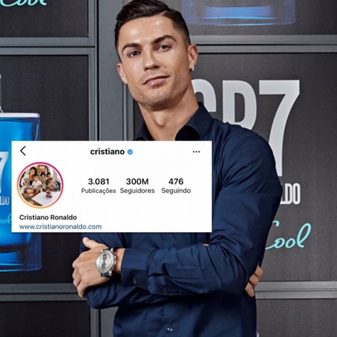 五大联赛c罗粉丝数量排名,c罗最新instagram粉丝多少