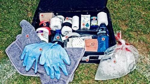 足球队医药箱应备哪些药物,足球队队医装备